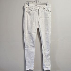 Citizens Of Humanity Avedon White Skinny Jeans Size 30